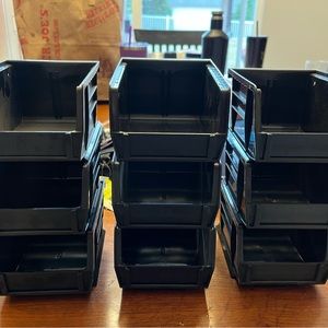 Small Parts Bin Lot of 9